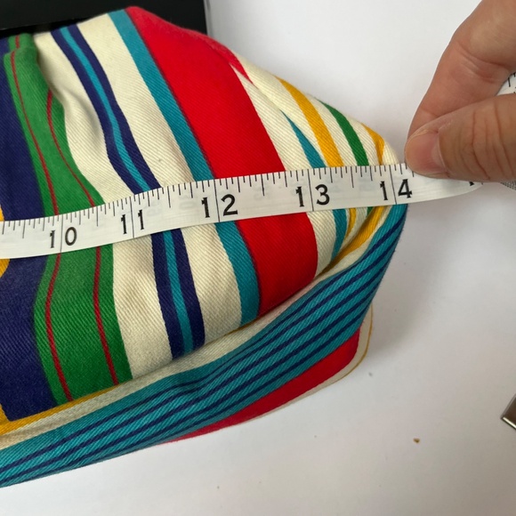 Vintage Striped Nine West Clutch Purse / Bag, Multicolour - Picture 4 of 7